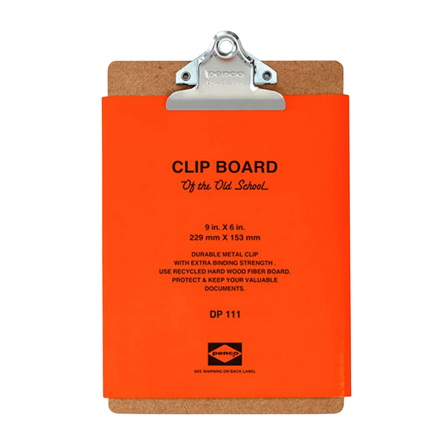 Clipboard Of The Old School (9 x 6 in.)