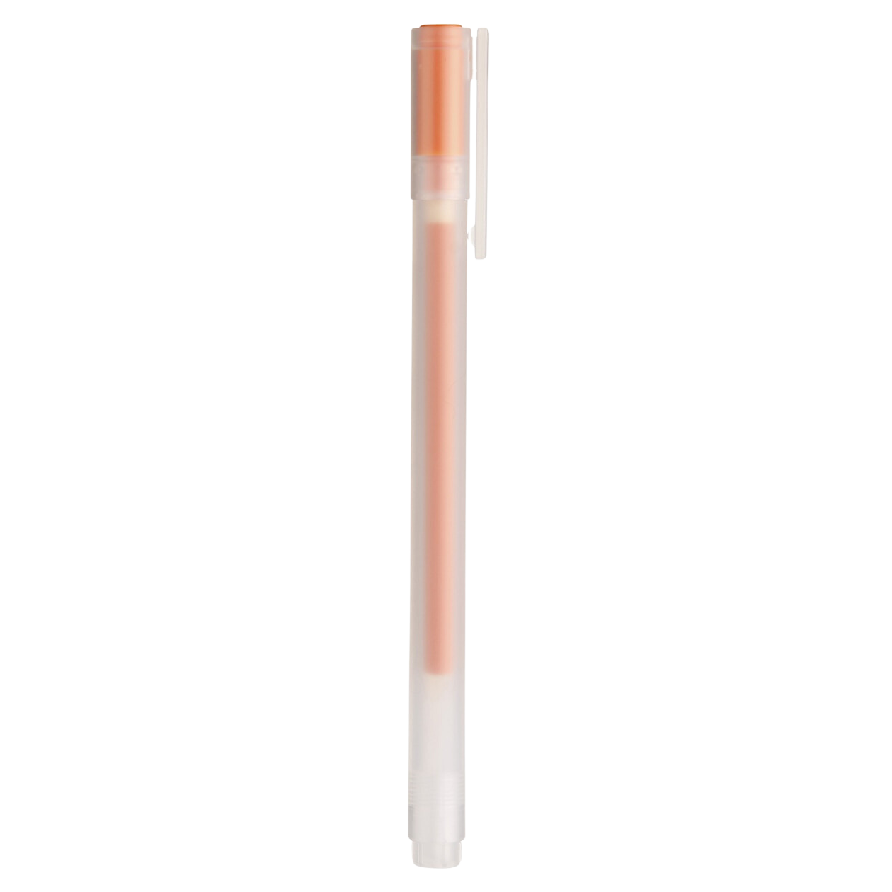 MUJI Gel Ink Ball Point Pen Cap (Orange)
