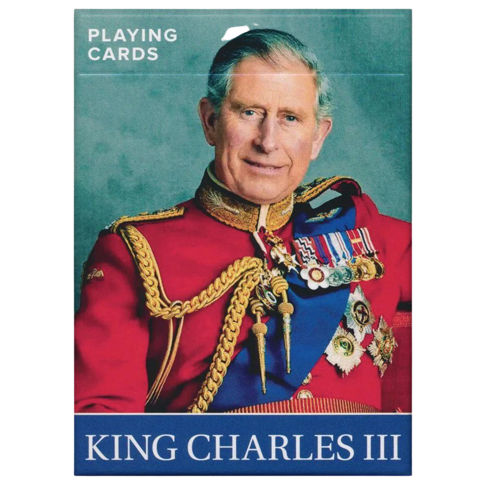 KING CHARLES III PLAYING CARDS