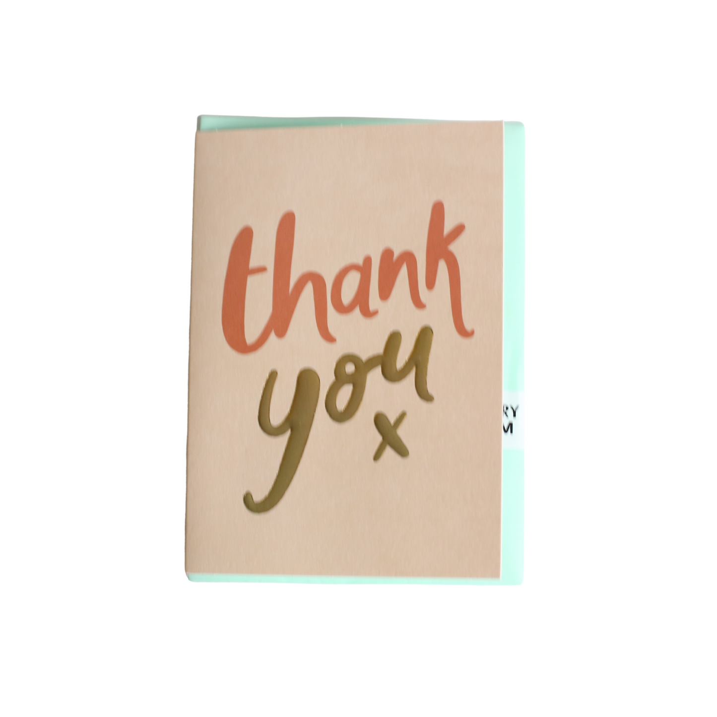 'Thank You X' Card