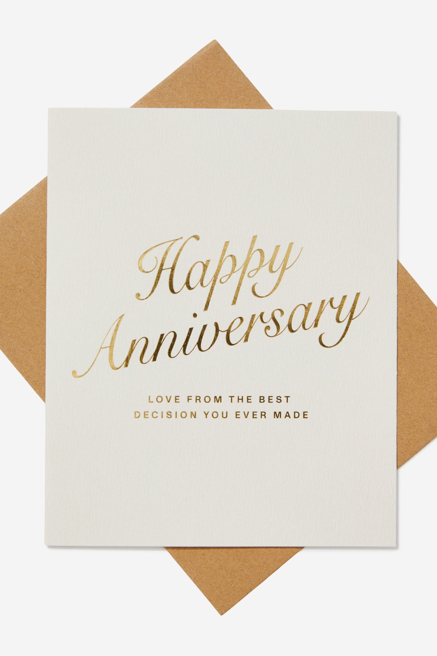 TYPO Happy Anniversary Card