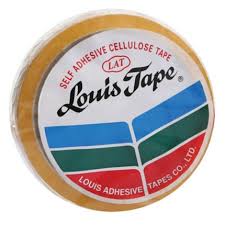 LOUIS TAPE Cellulose Tape (18mm x 27m)