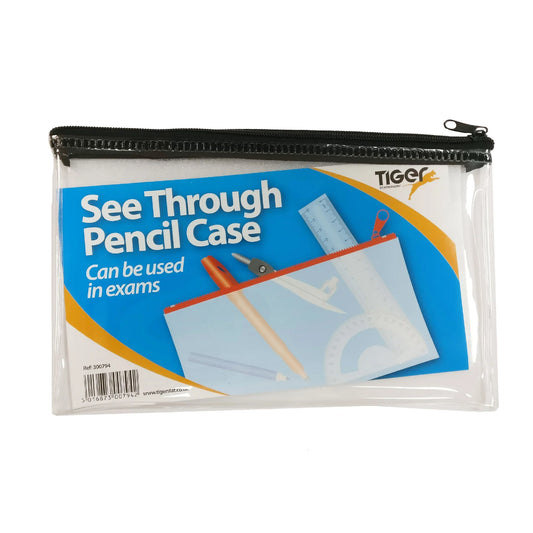 TIGER See Through Pencil Case