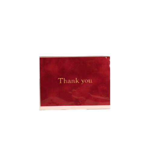 MOMENTS EASE Thank you card